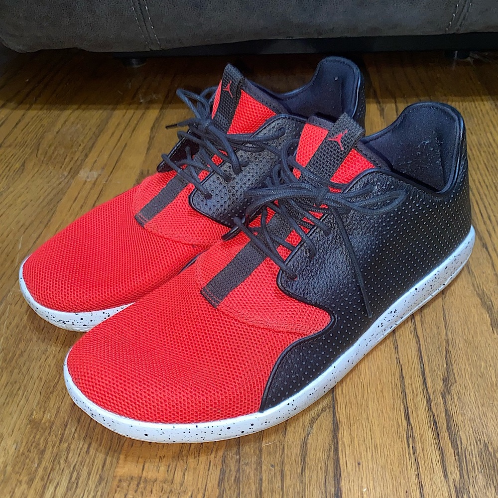 Jordan Men’s Athletic Shoes in Red and Black